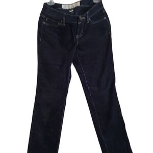 LOFT BLACK COURDROY SLIM & STRAIGHT